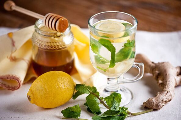 Ginger tea gizonezkoen osasunerako